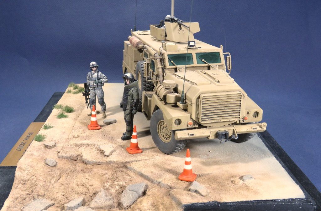 Diorama Cougar US ARMY