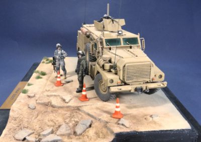 Diorama Cougar US ARMY