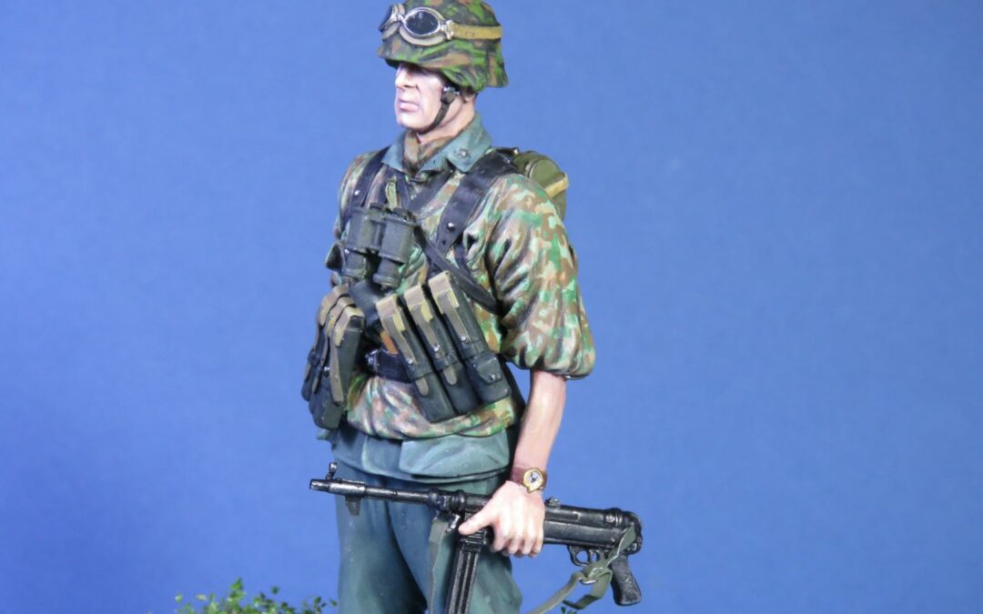 Soldat allemand Normandie 1944.